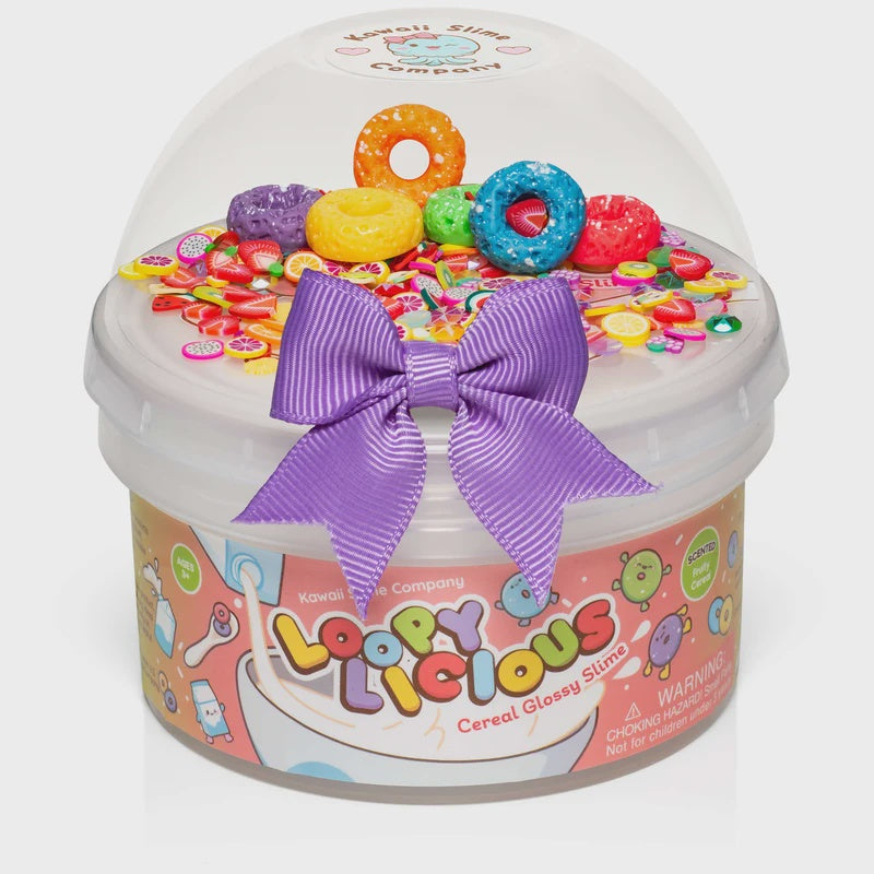 Loopylicious Cereal Glossy Slime