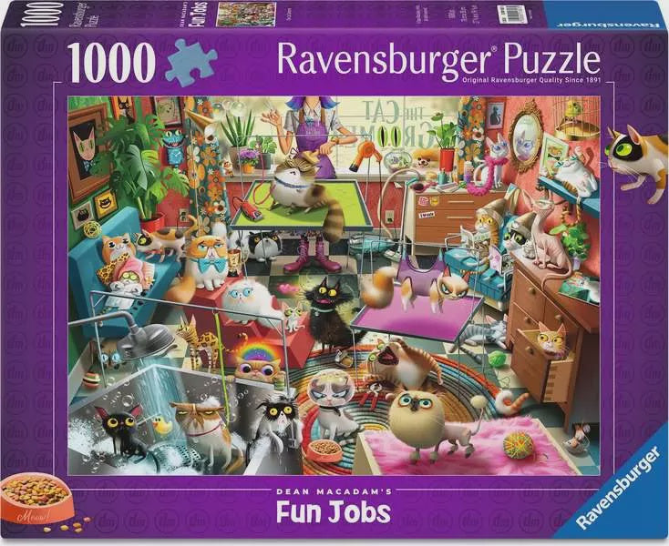 The Cat Groomer 1000pc