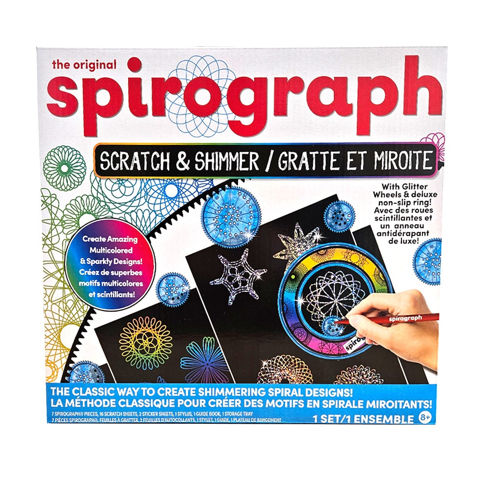 Spirograph Scratch & Shimmer
