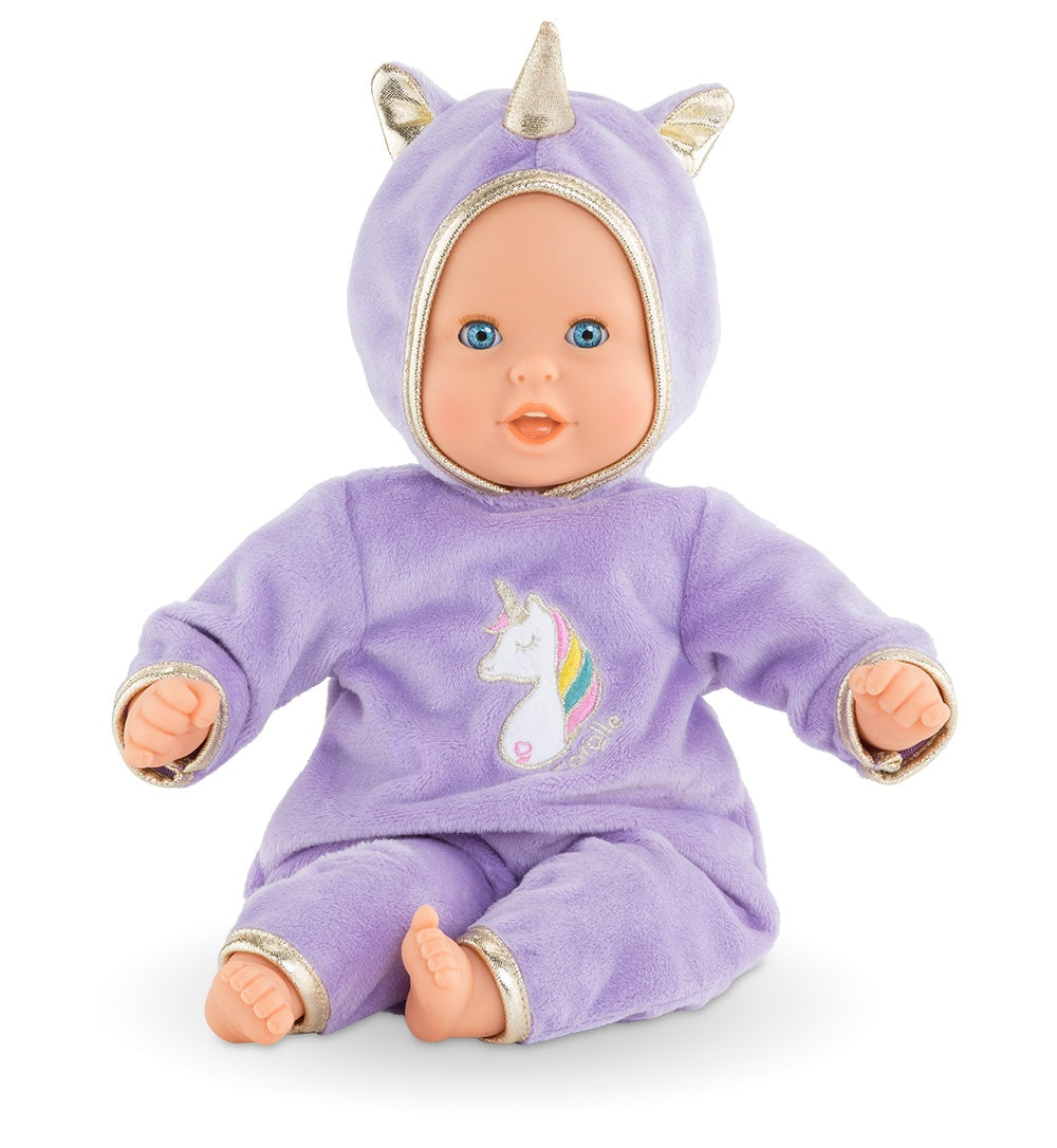 Calin Baby Doll Unicorn 12"
