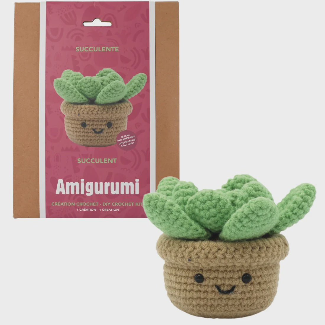 Succulent DIY Crochet Kit