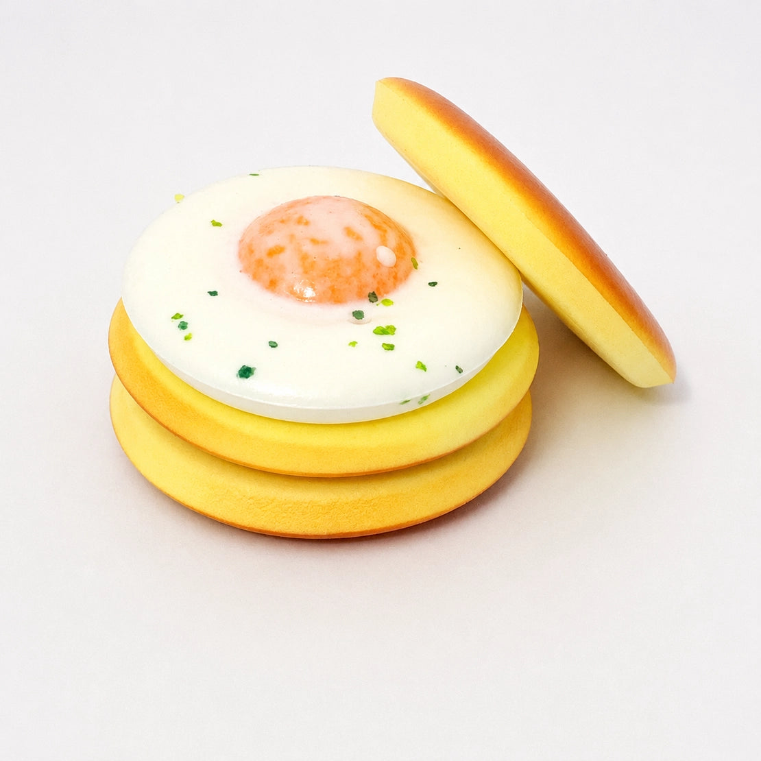 Pancake Stack With Fried Egg Squishy
