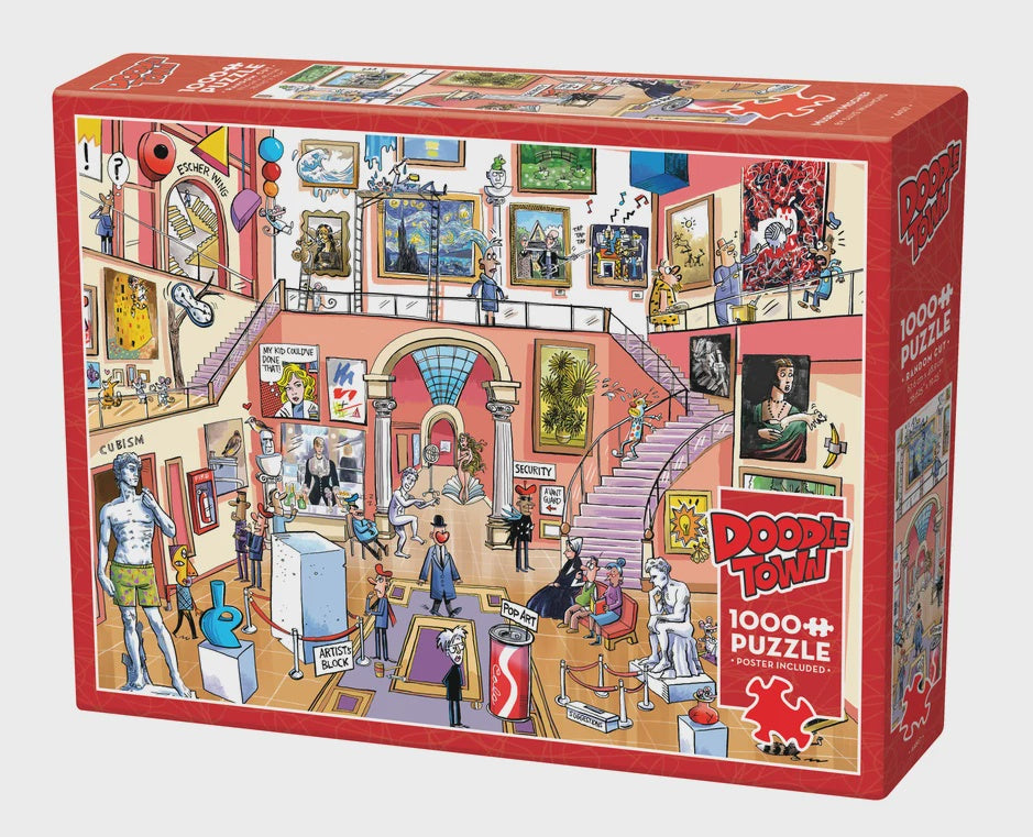 DoodleTown: Museum Mishief