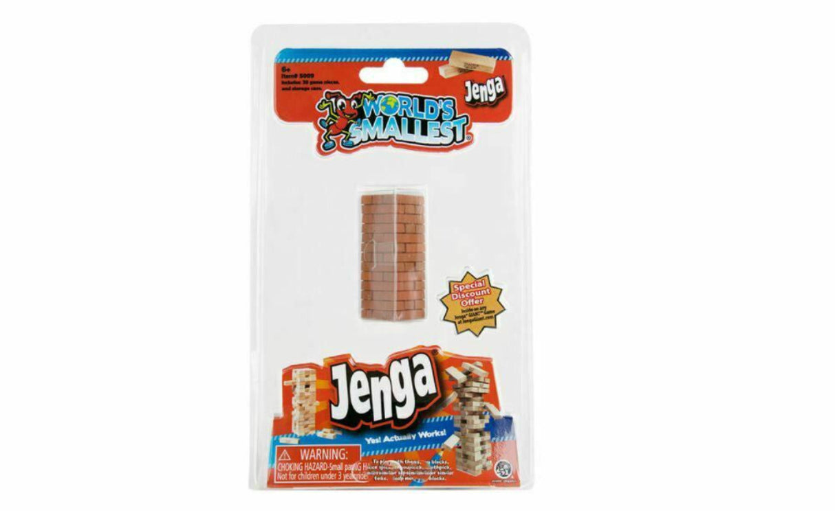 World's Smallest JENGA