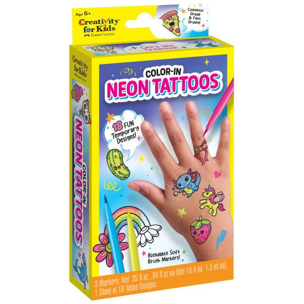 Color In Neon Tattoos