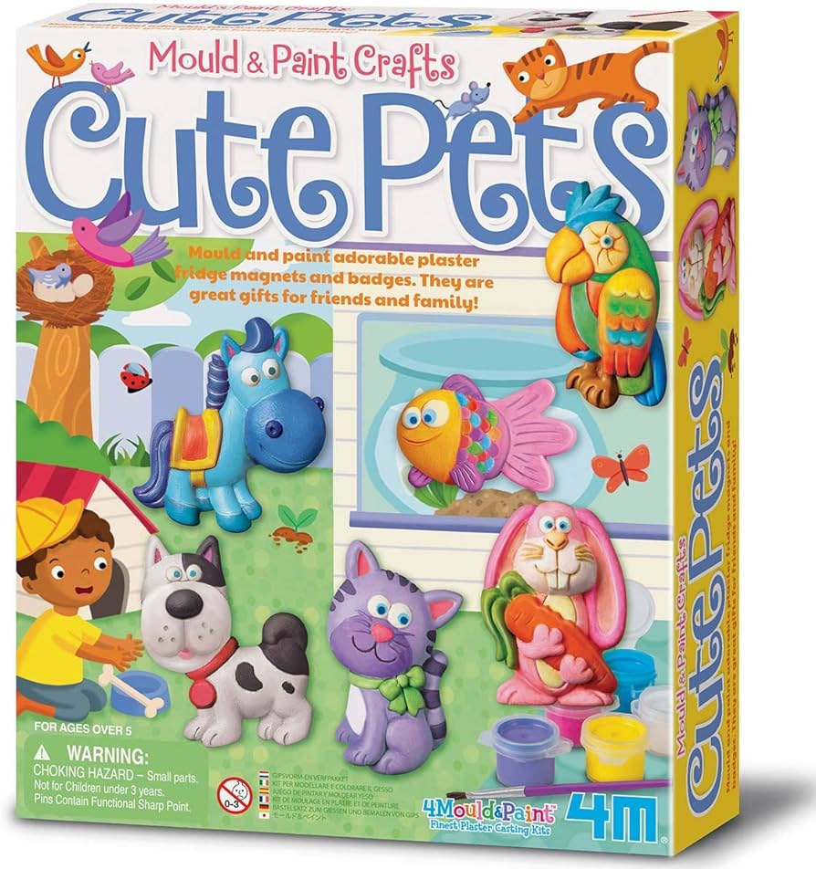 4M Cute Pets/Mould & Paint