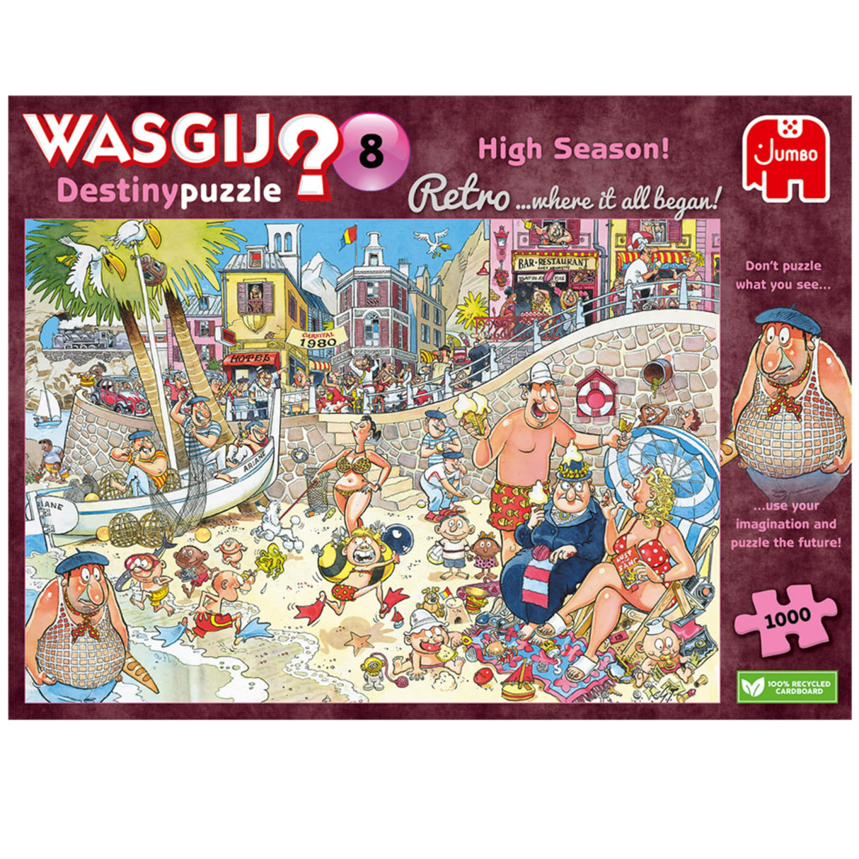 1000pc Wasgij Destiny Retro High Season