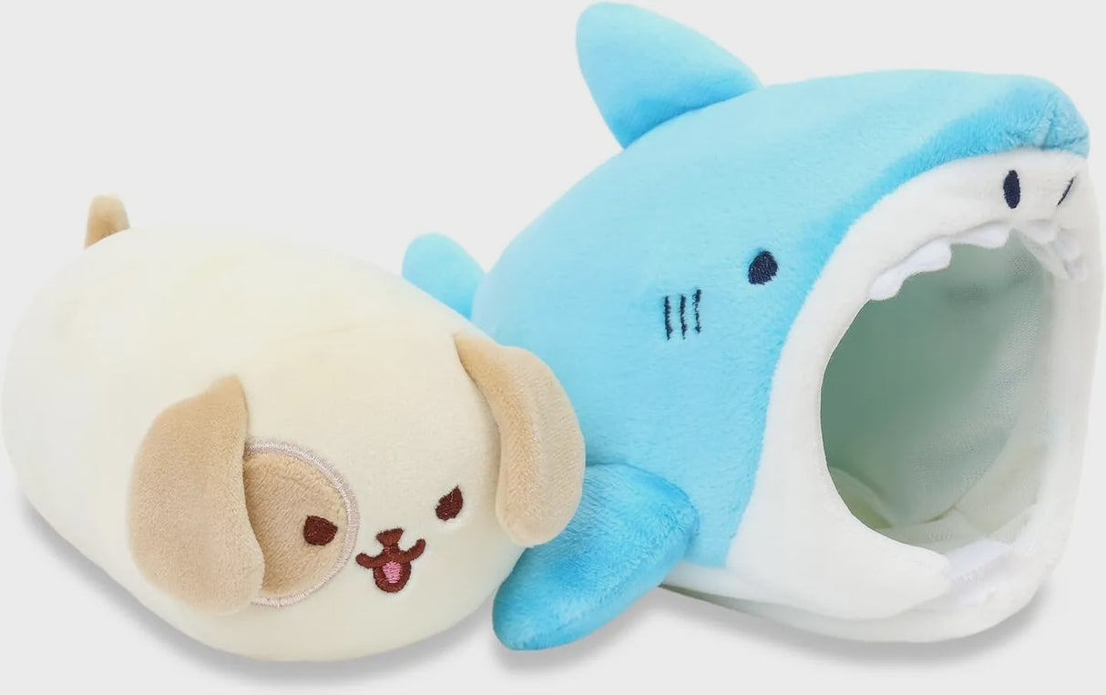 Anirollz- Shark Puppiroll Plush Outfitz ( small )