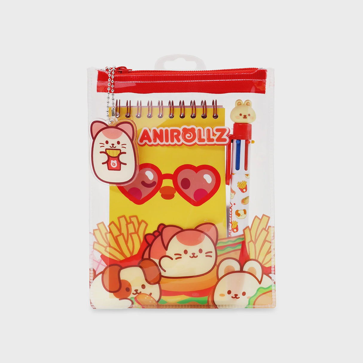 Anirollz-Fast Food Stationery Set Mini