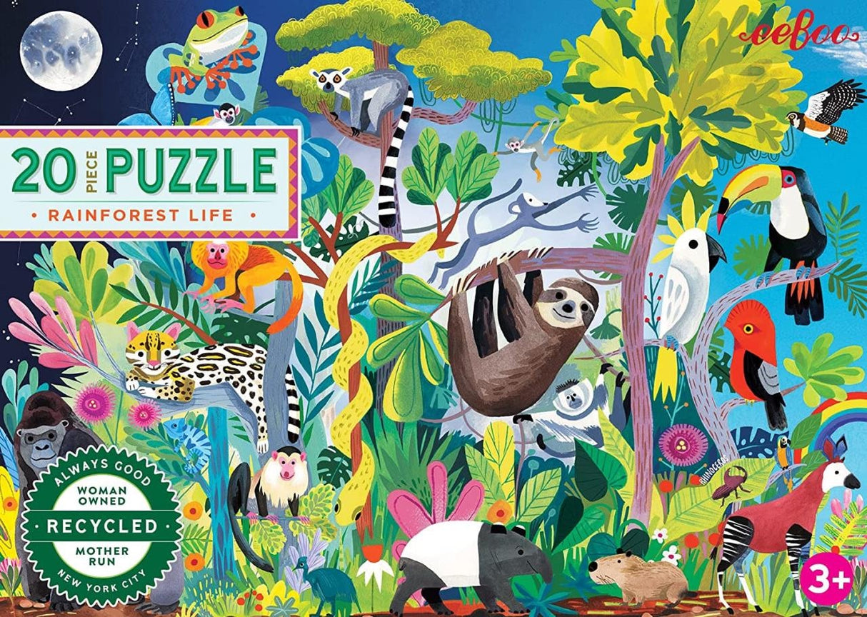 Rainforest Life 20pc Puzzle