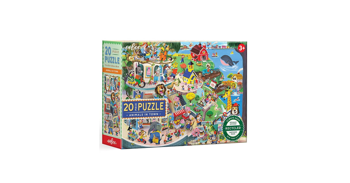 Animals In Town 20pc Puzzle