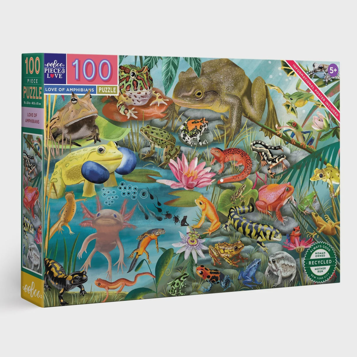 Love Of Amphibians 100 pc Puzzle