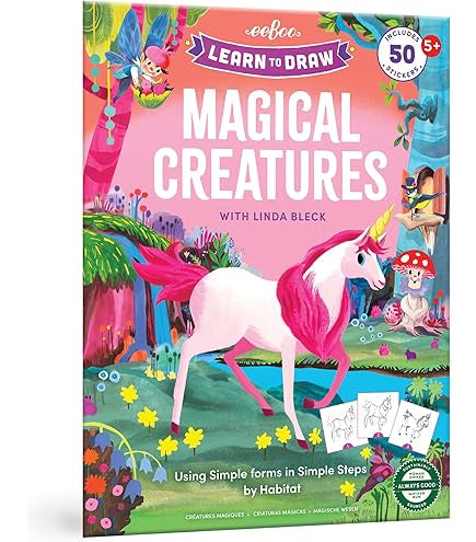 Learn to draw magical creatures