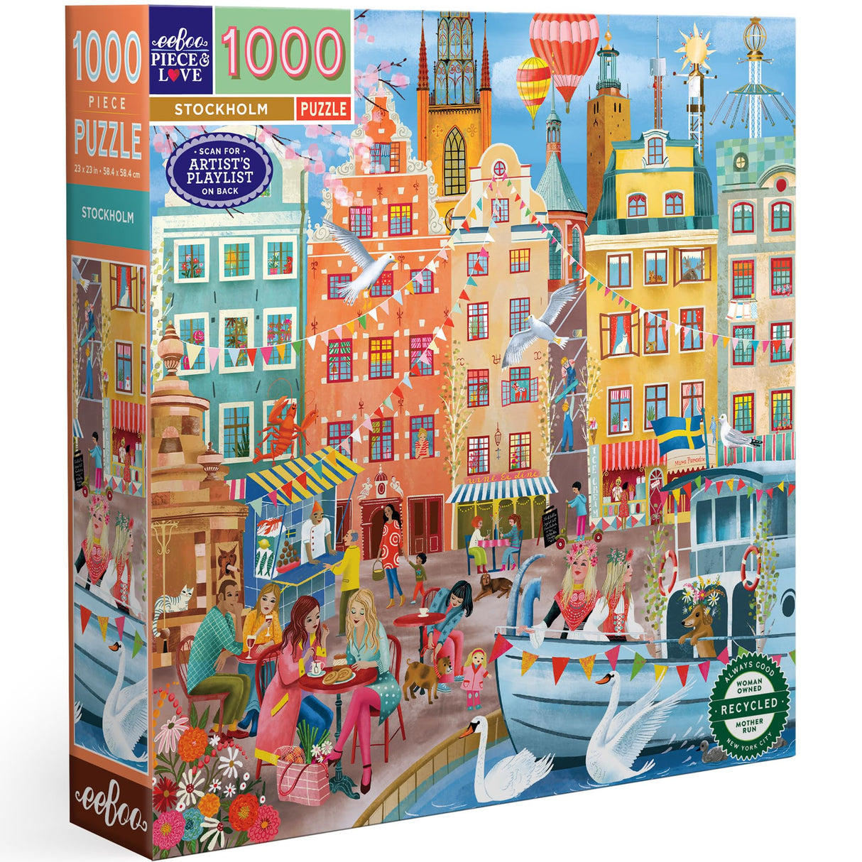 Stockholm 1000pc Sq Puzzle