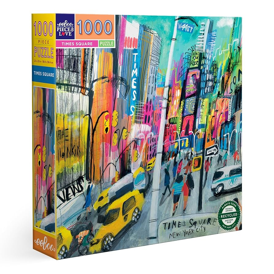 Times Square 1000pc Sq Puzzle