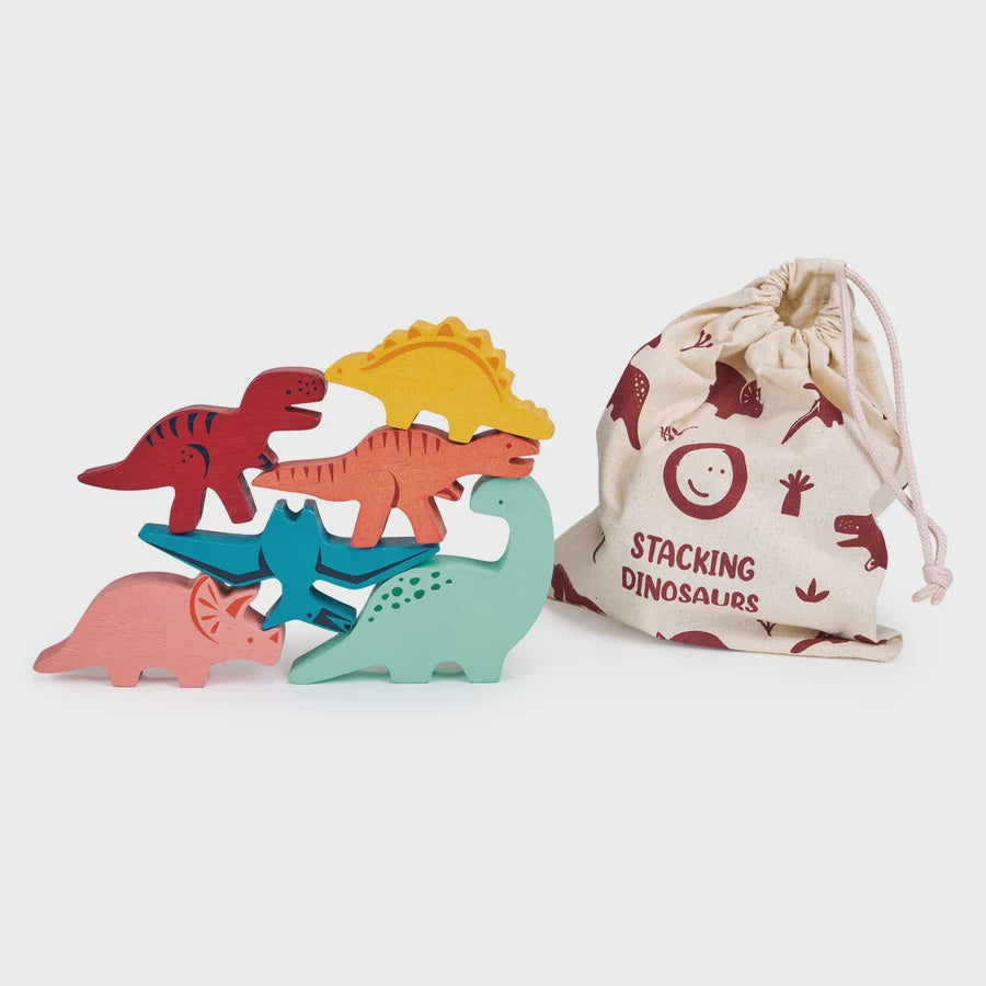 Happy Stacking Dinosaurs