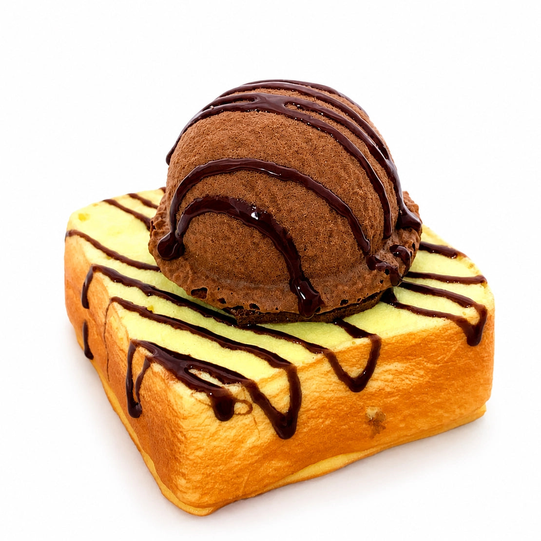 Squishy - Ice Cream Toast (Chocolate, Strawberry)