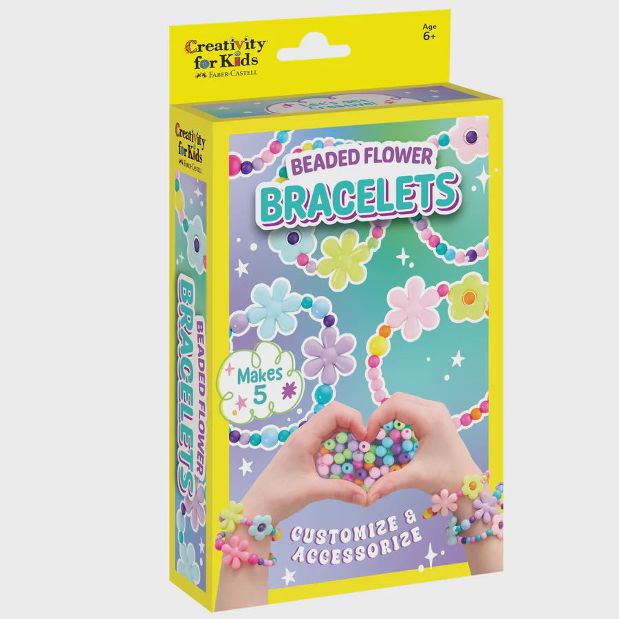 Mini Kit Beaded Flower Bracelets