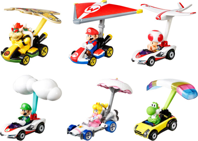Hot Wheels - Mario Kart - Gliders (Assorted)