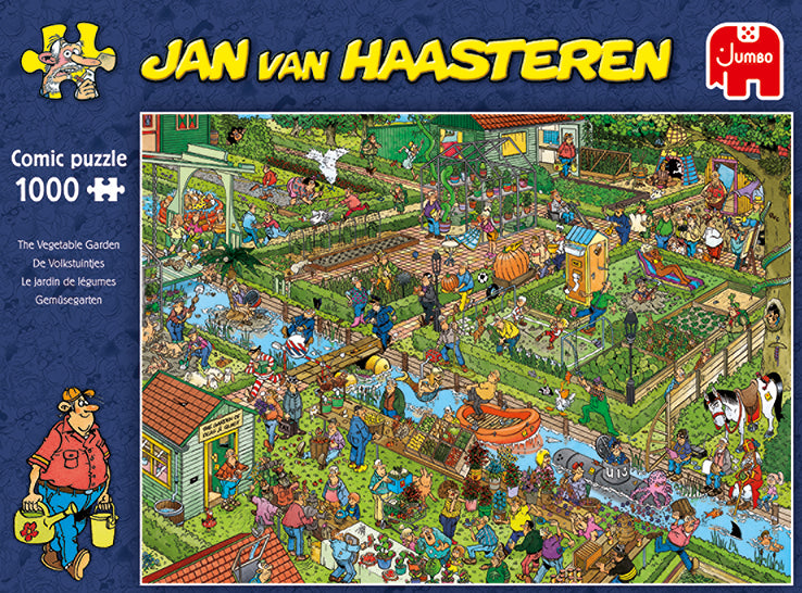 Jan van Haasteren The Vegetable Garden jigsaw puzzle (1000 Pcs)