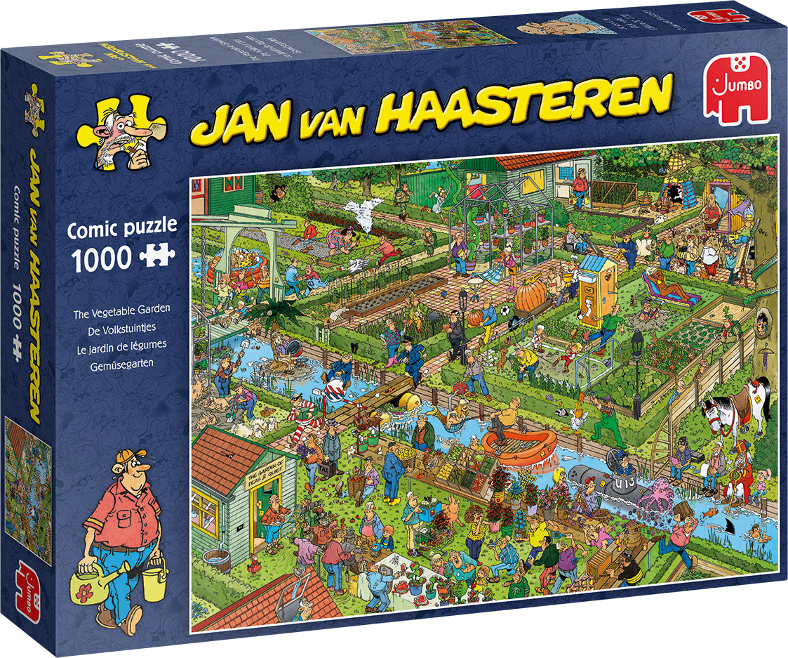 Jan van Haasteren The Vegetable Garden jigsaw puzzle (1000 Pcs)