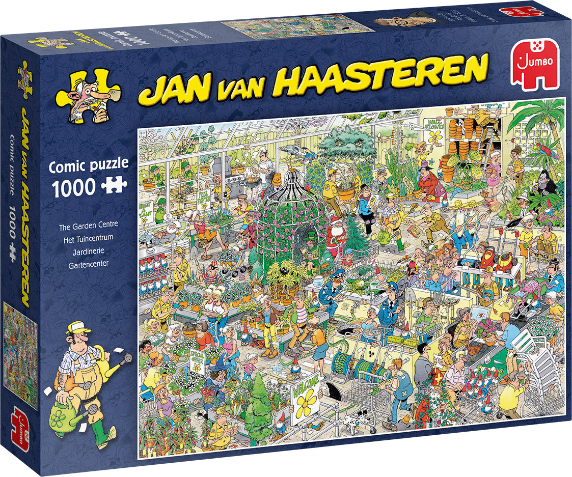 Jan van Haasteren The Garden Centre jigsaw puzzle (1000 Pcs) Comics