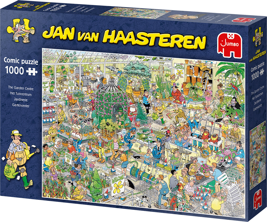 Jan van Haasteren The Garden Centre jigsaw puzzle (1000 Pcs) Comics