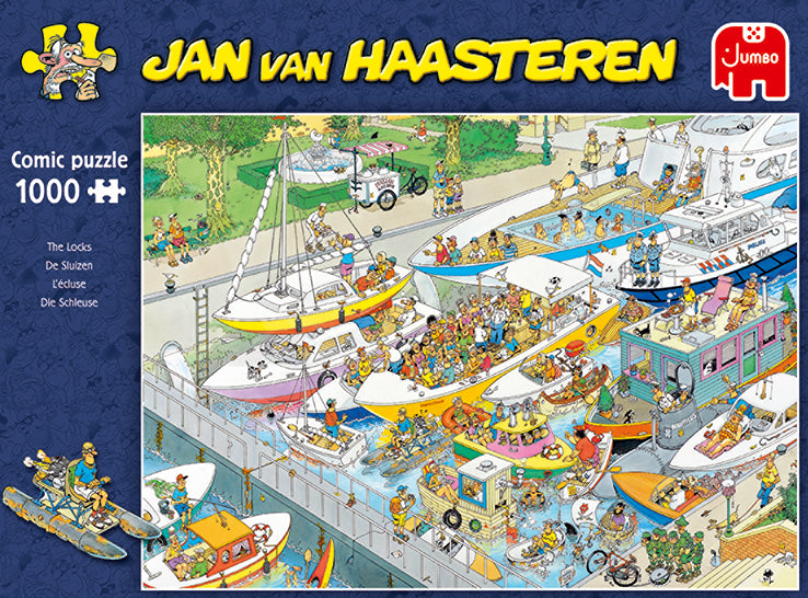 Jan van Haasteren The Locks jigsaw puzzle (1000 Pcs) Comics