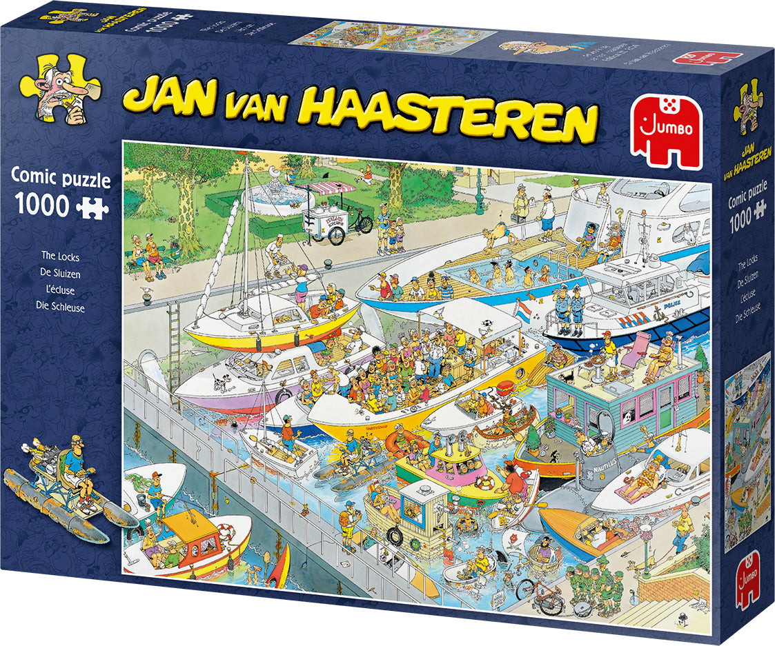 Jan van Haasteren The Locks jigsaw puzzle (1000 Pcs) Comics
