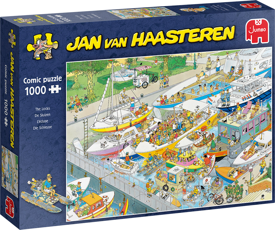 Jan van Haasteren The Locks jigsaw puzzle (1000 Pcs) Comics