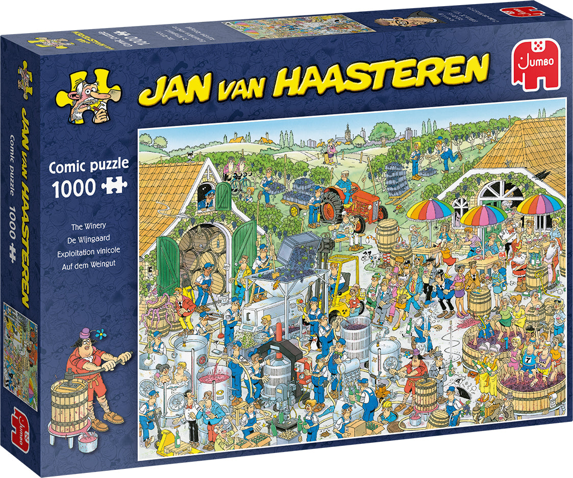 Jan van Haasteren The Winery jigsaw puzzle (1000 Pcs)
