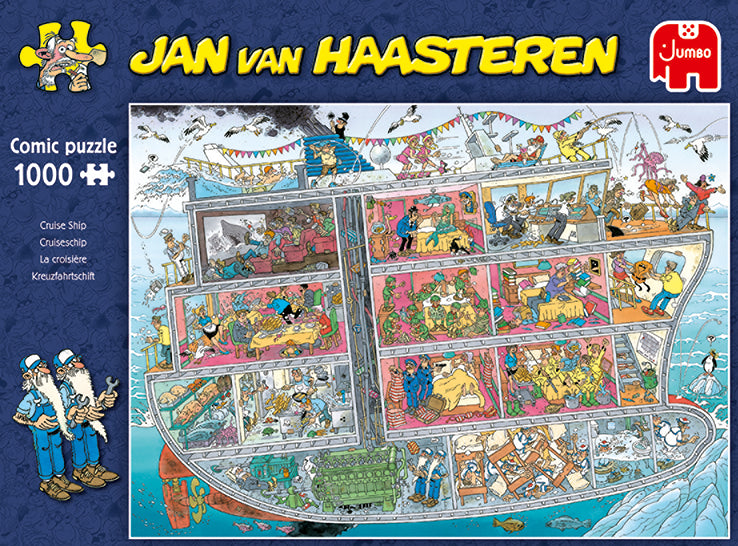 Jan van Haasteren Cruise Ship jigsaw puzzle (1000 Pcs)