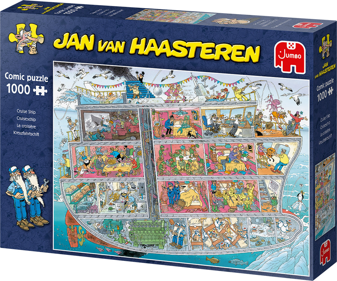 Jan van Haasteren Cruise Ship jigsaw puzzle (1000 Pcs)