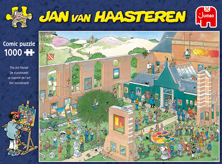 Jan van Haasteren The Art Market jigsaw puzzle (1000 Pcs)