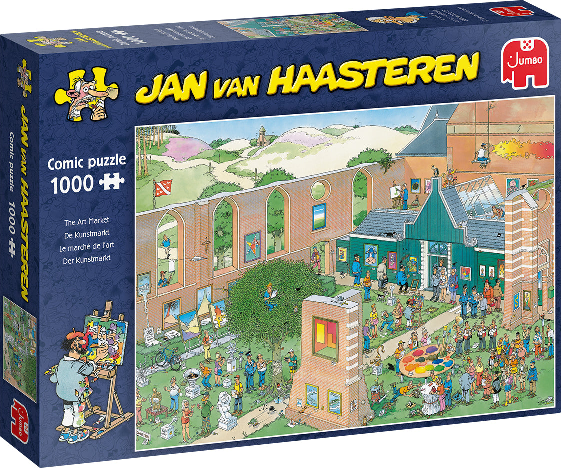 Jan van Haasteren The Art Market jigsaw puzzle (1000 Pcs)