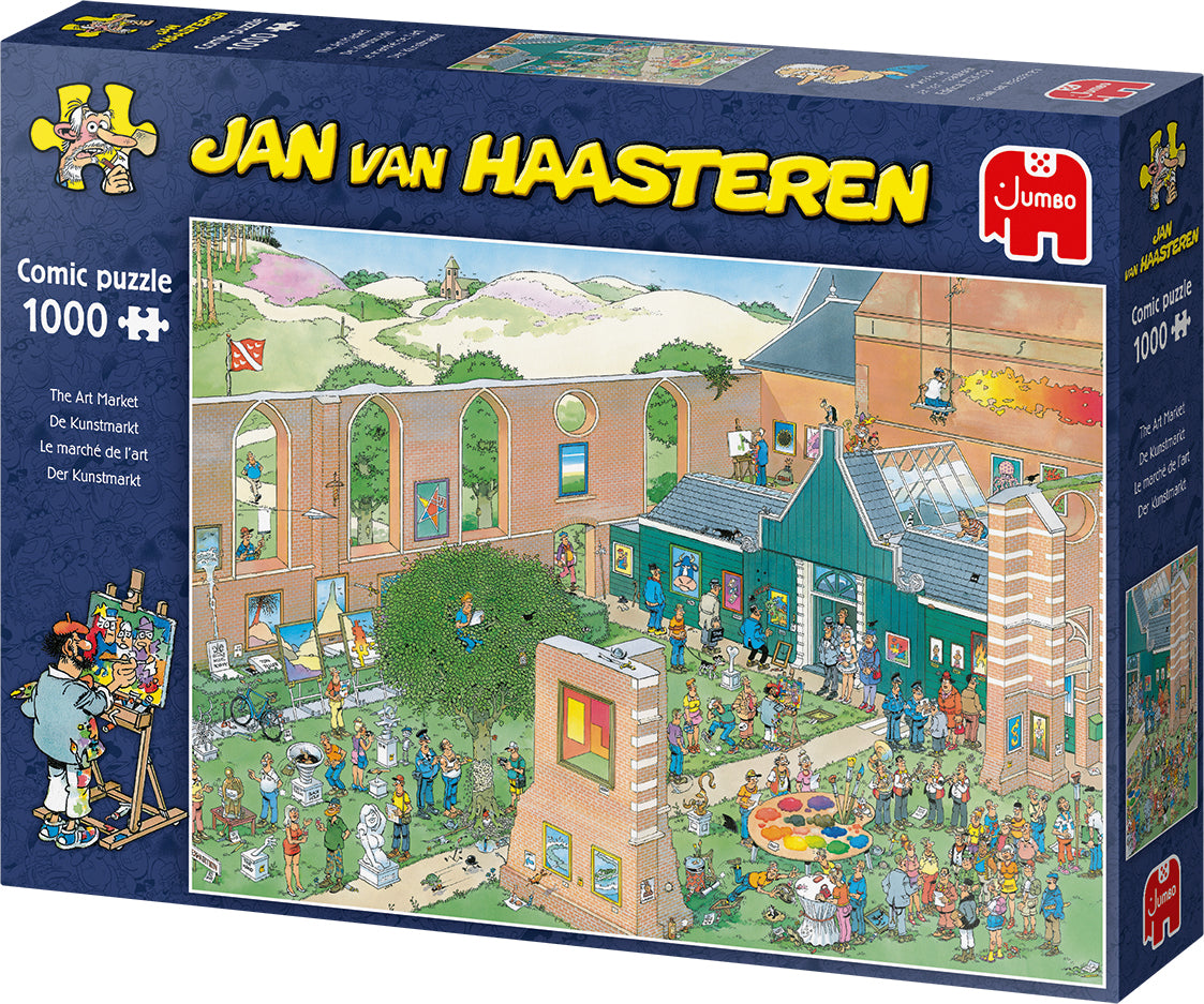 Jan van Haasteren The Art Market jigsaw puzzle (1000 Pcs)