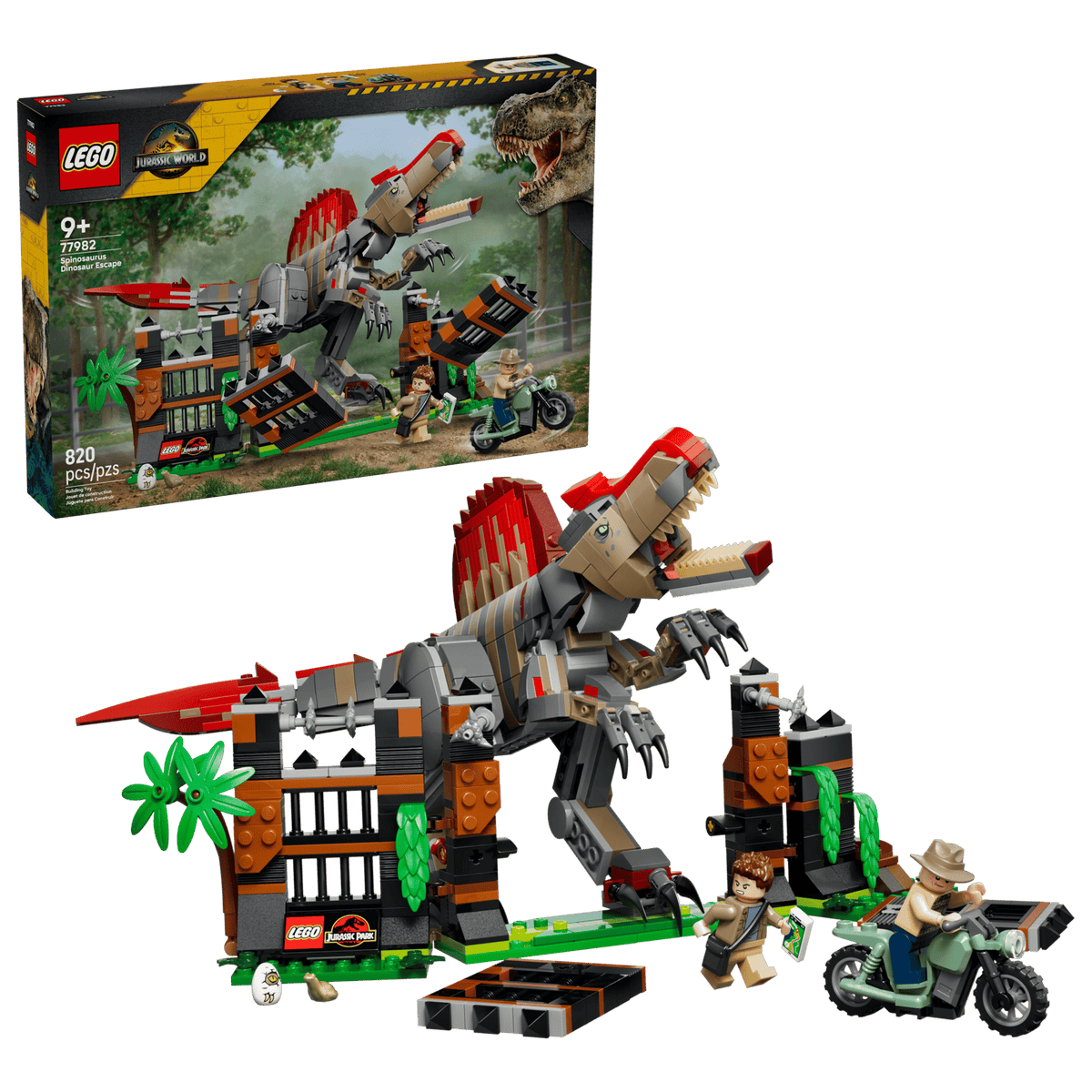 Spinosaurus Dinosaur Escape