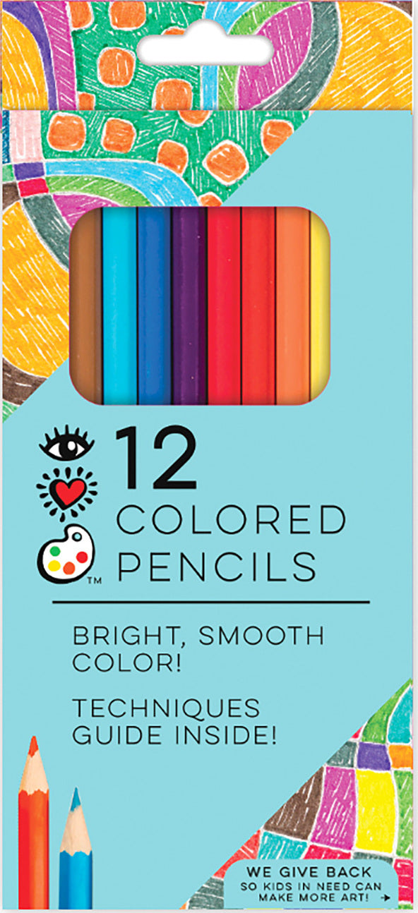 12 Colored Pencils