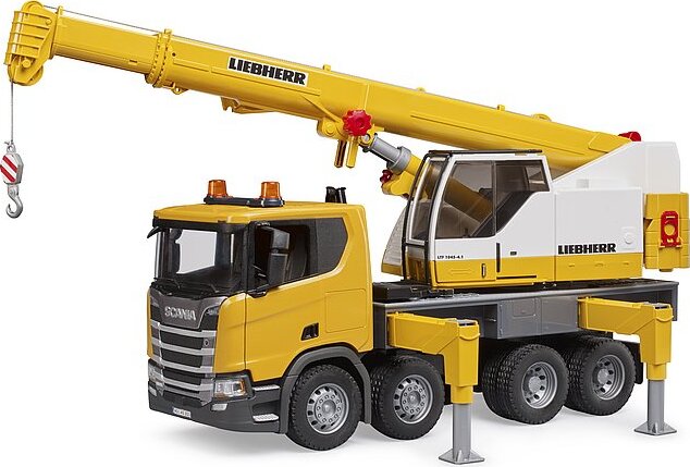 Scania Super 560R Liebherr Crane Truck with Light And Sound Module