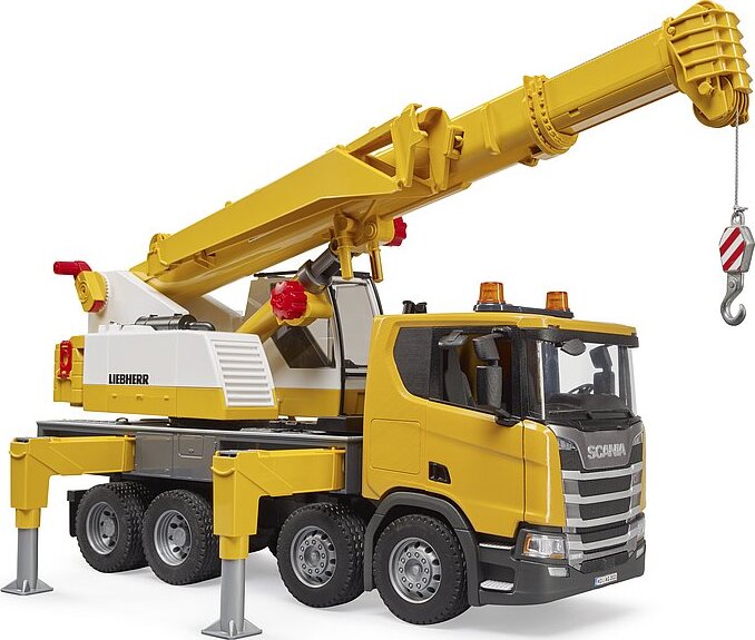 Scania Super 560R Liebherr Crane Truck with Light And Sound Module