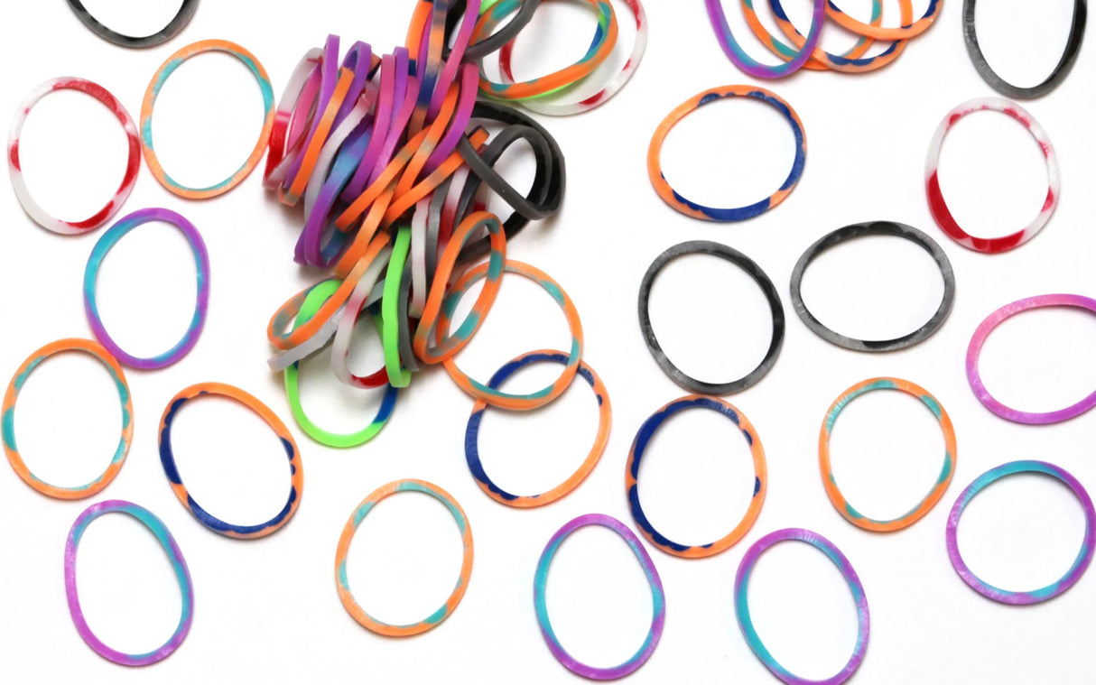 Rainbow Loom Band Tie-Dye Bands (Assorted)