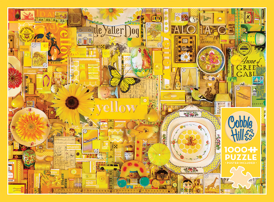 Yellow puzzle (1000 pc)