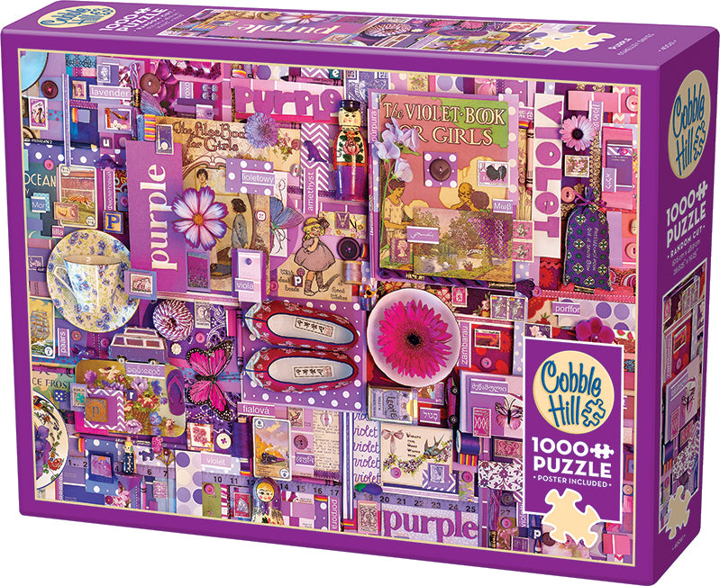 Purple puzzle (1000 pc)
