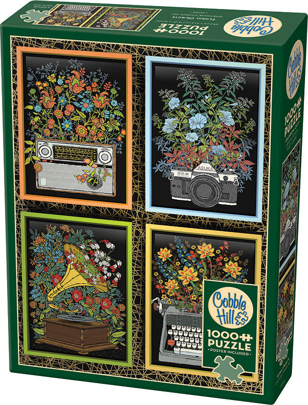 Floral Objects puzzle (1000 pc)