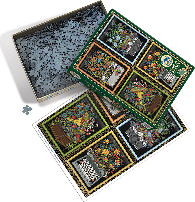 Floral Objects puzzle (1000 pc)