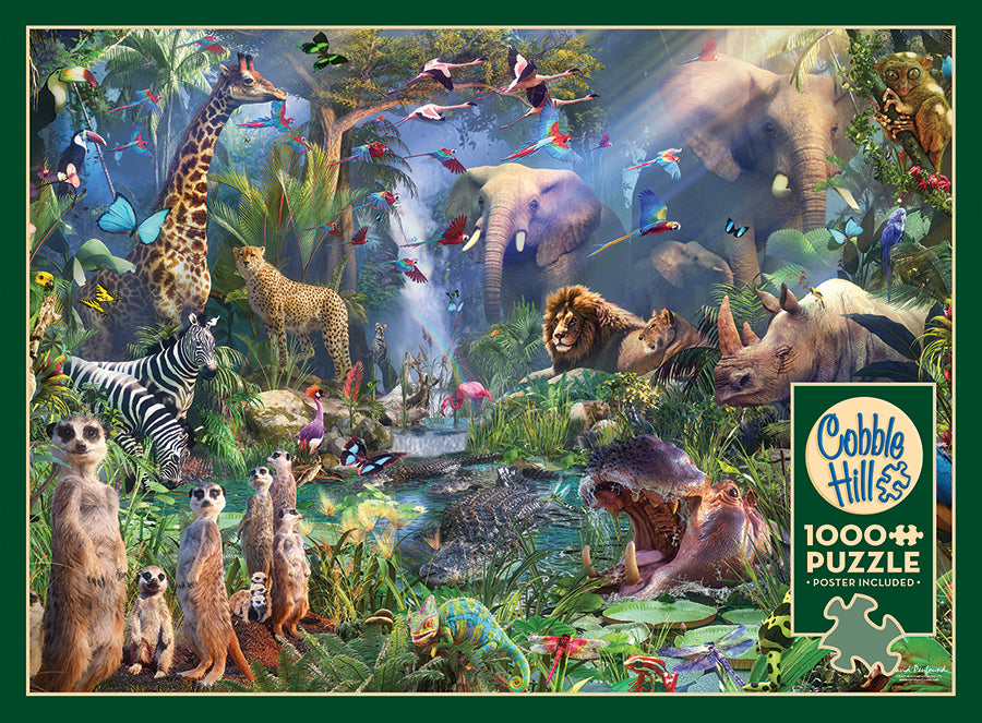 Into the Jungle puzzle (1000 pc)