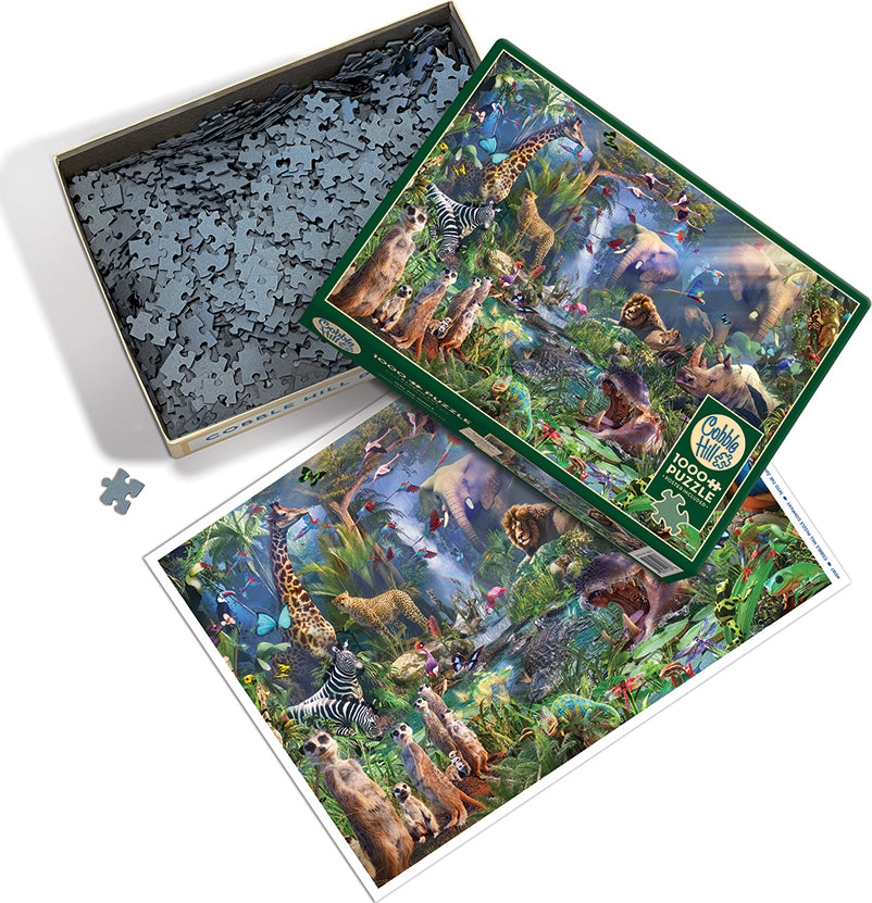 Into the Jungle puzzle (1000 pc)