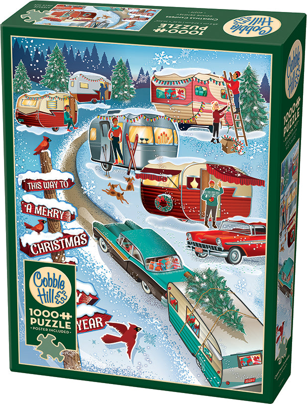 Christmas Campers puzzle (1000 pc)
