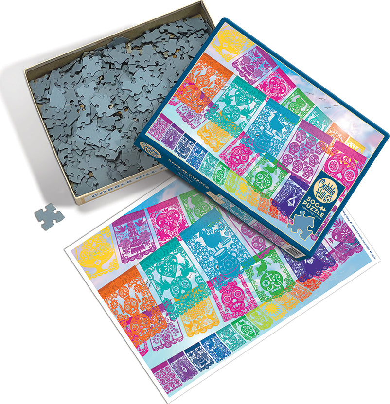 Papel Picado puzzle (500 pc)