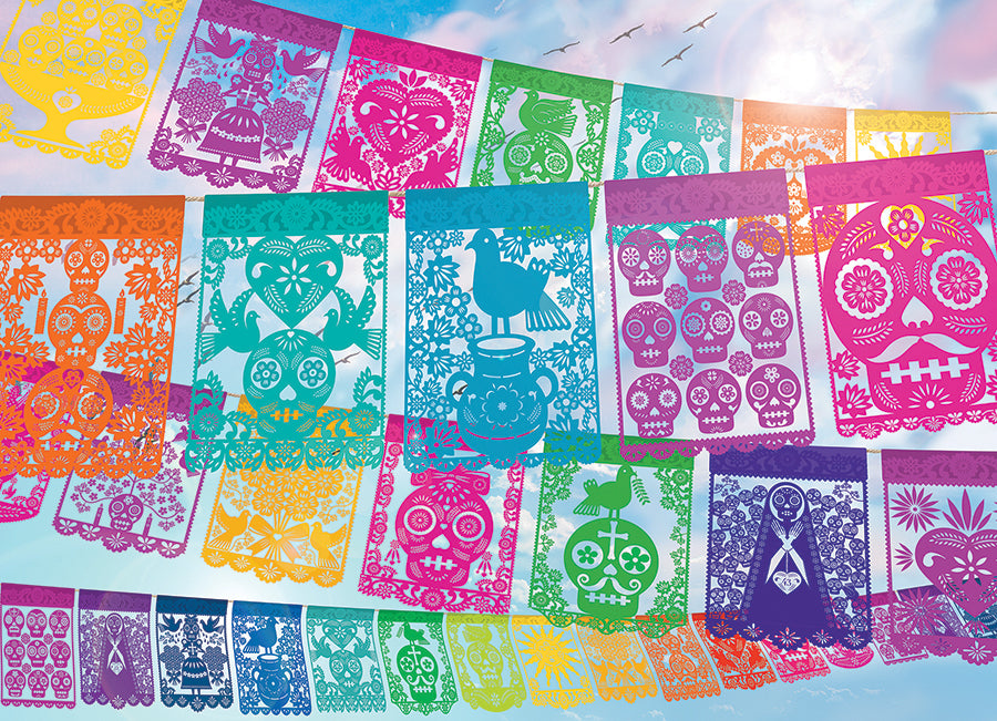 Papel Picado puzzle (500 pc)